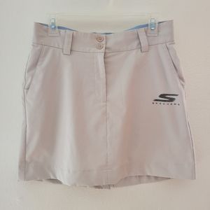 SKECHERS Sportswear Go Golf Skirt/Skort - Size 6 Ivory w/2 Pockets